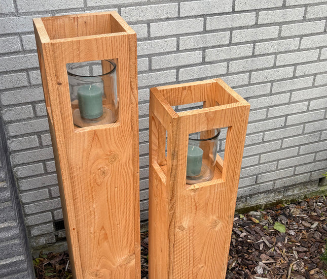 Houten lantaarns | Decoratie