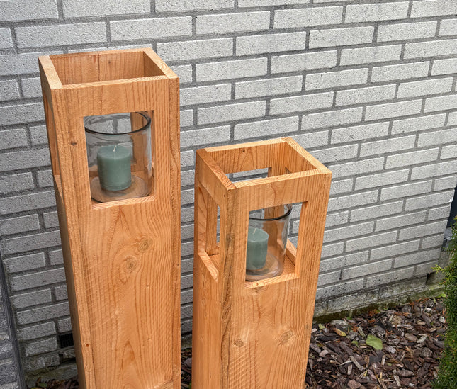 Houten lantaarns | Decoratie