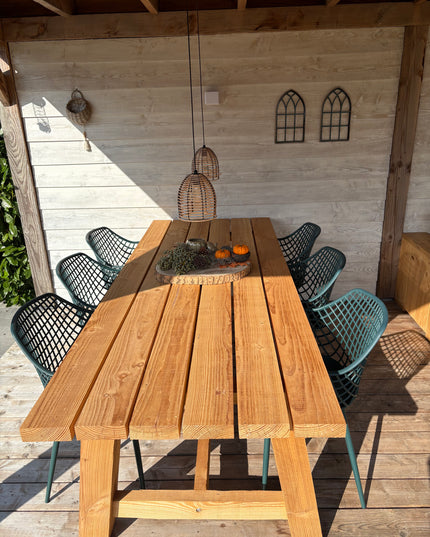 Douglas tuintafel - Robuust & Weerbestendig | Type B