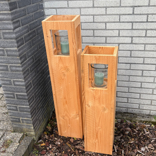 Houten lantaarns | Decoratie