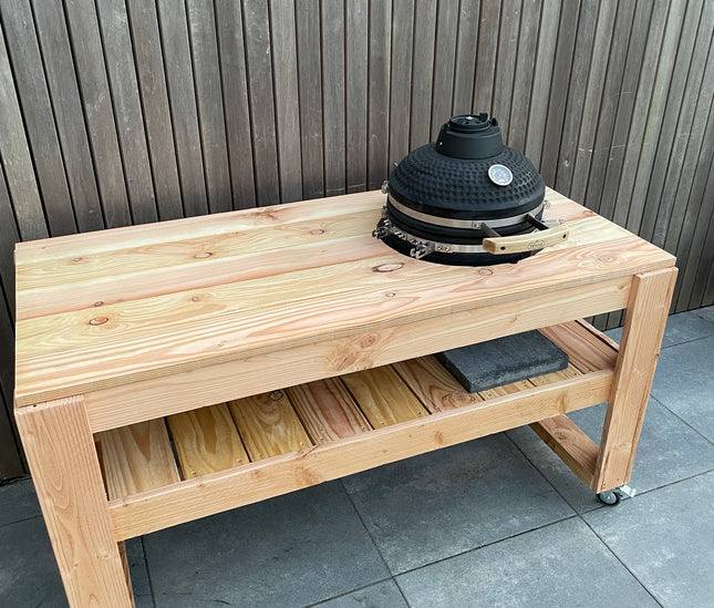 BBQ tafel met kamado