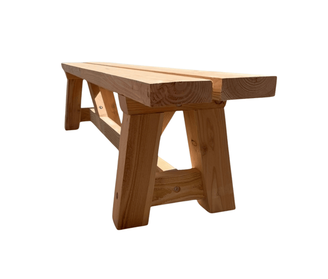 Eettafel bankje | Tuintafel bankje | Bankje als toevoeging aan de tuintafel