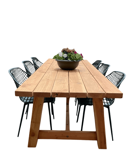 Douglas eettafel voor terras | 6 personen
