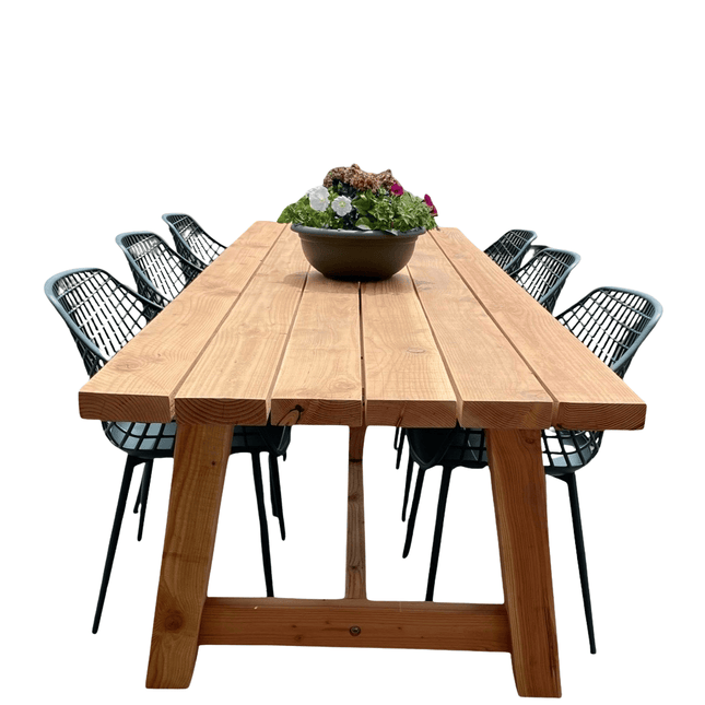 Douglas eettafel voor terras | 6 personen