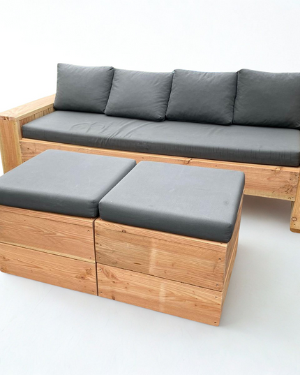 Robuuste douglas tuinbank