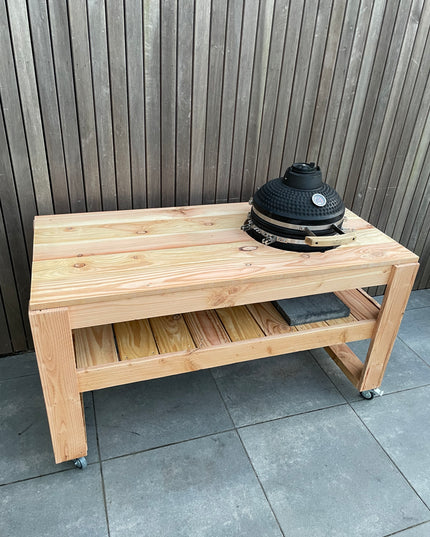 BBQ Tafel | Buitenkeuken voor Kamado