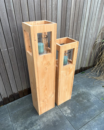 Houten lantaarns | Decoratie