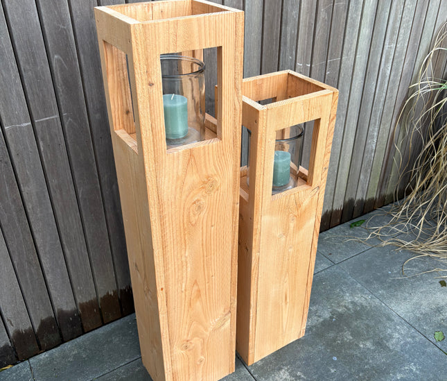 Houten lantaarns | Decoratie