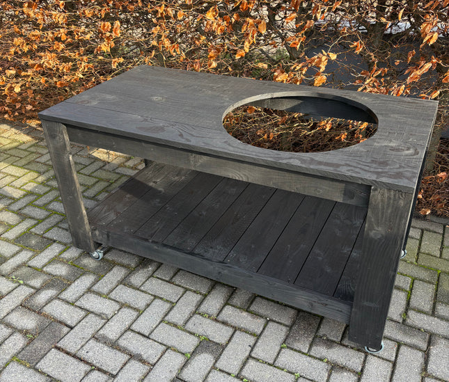 BBQ Tafel | Buitenkeuken voor Kamado