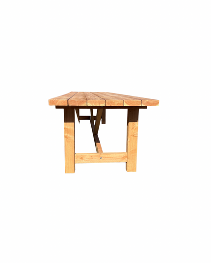 Douglas tuintafel - Robuust & Weerbestendig | 100mm H-poten