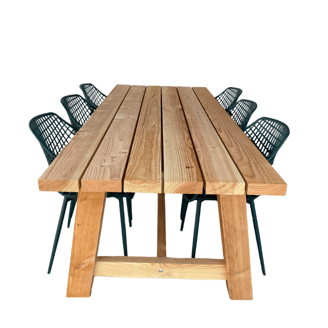 Robuuste tuintafel | 2400mm lang