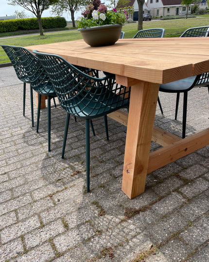 Douglas tuintafel - Robuust & Weerbestendig | Type A