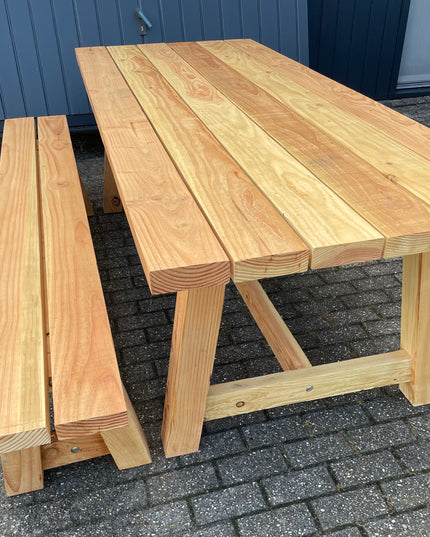 Douglas tuintafel - Robuust & Weerbestendig | Type A